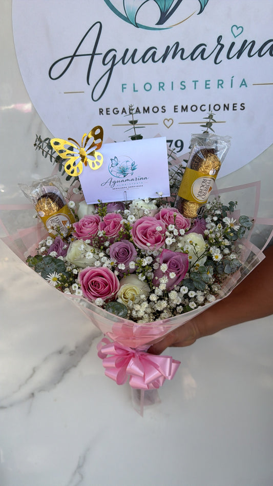 Rosas tonos suaves