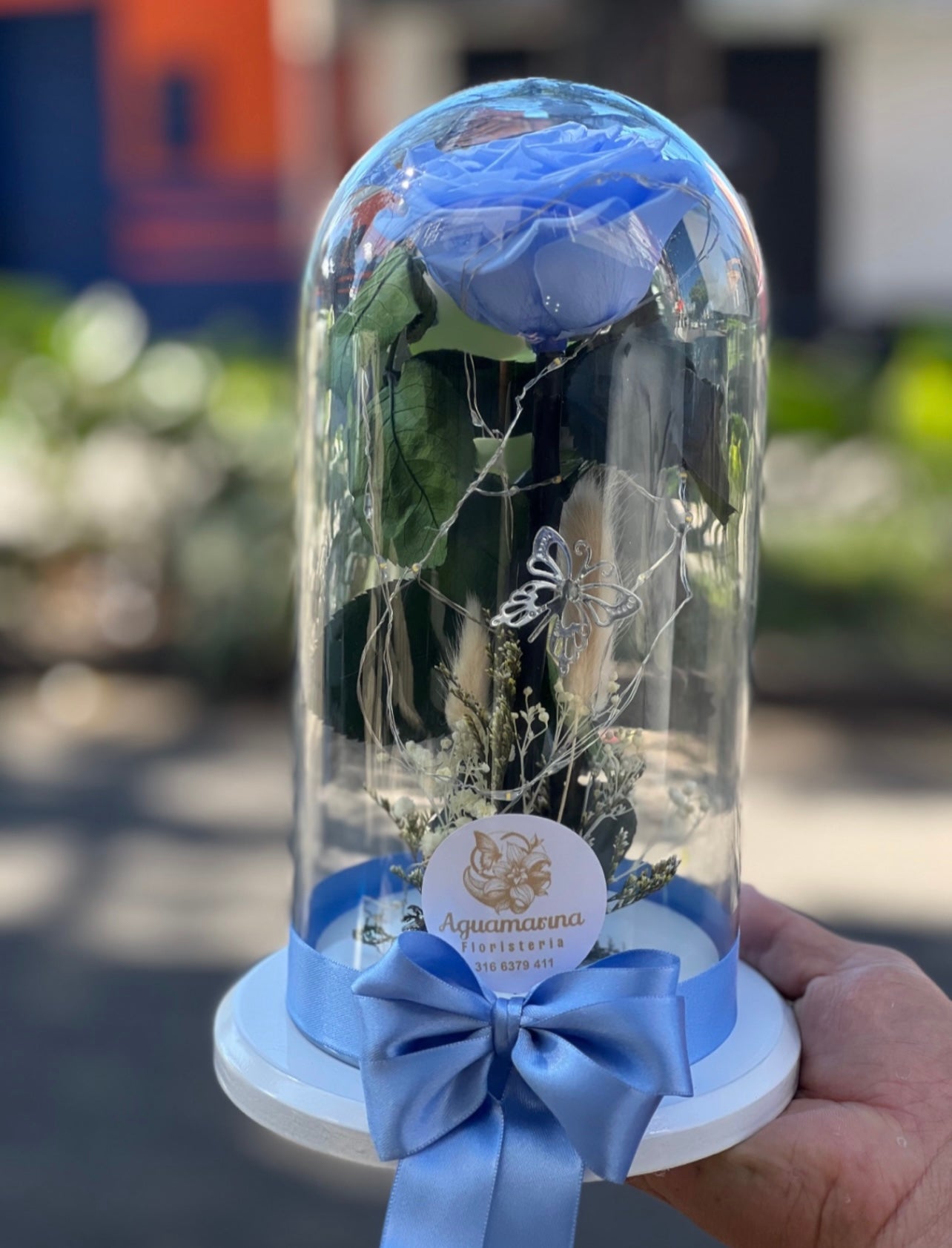Rosa Eterna Azul 💙