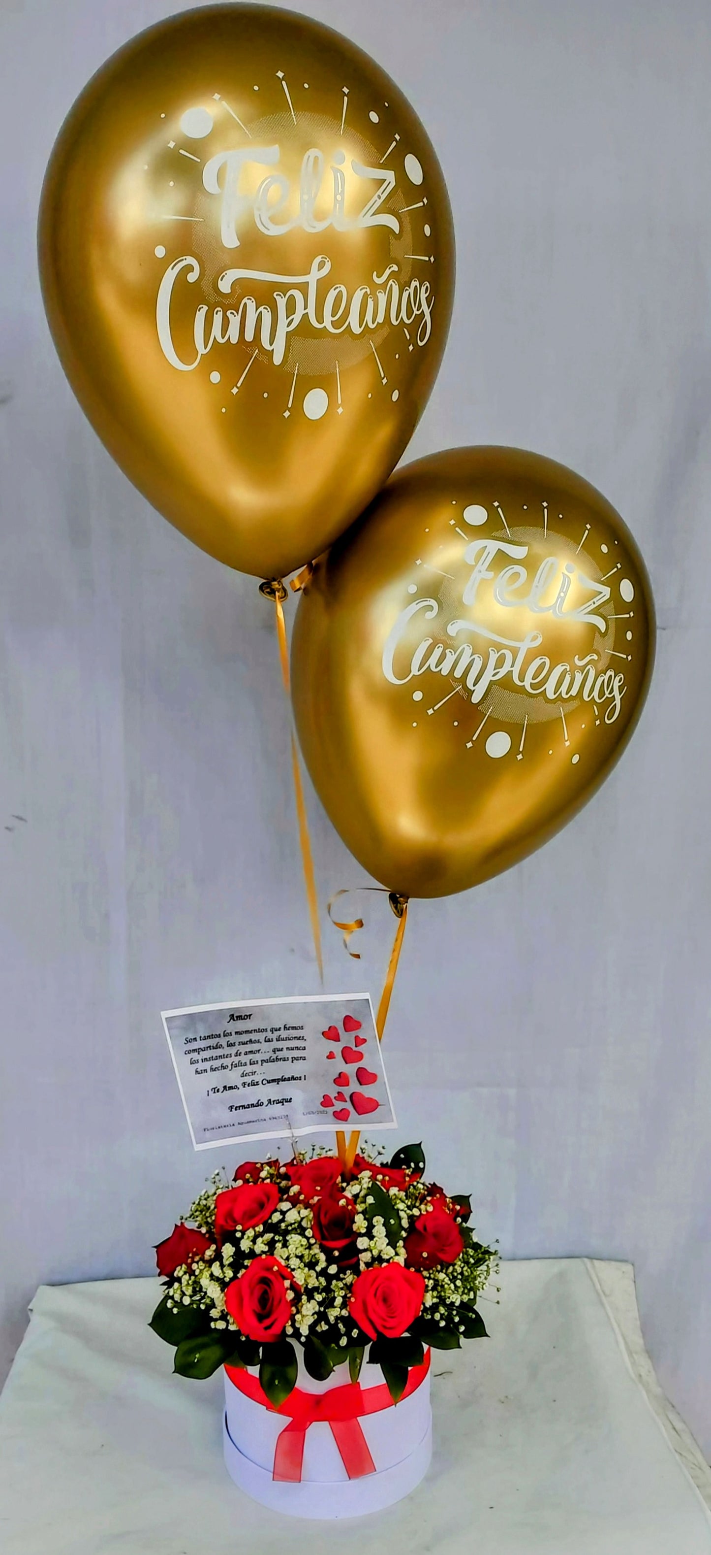 ✨🌹Cumpleaños Dorado🌹✨