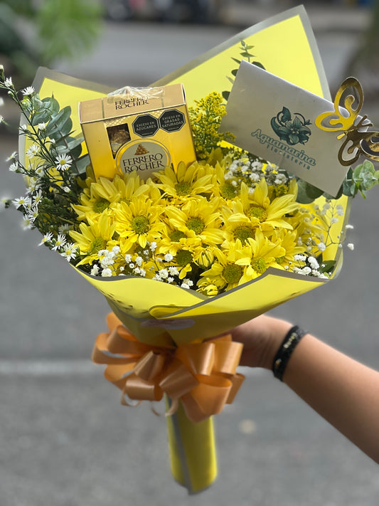 Dulce, brillo amarillo