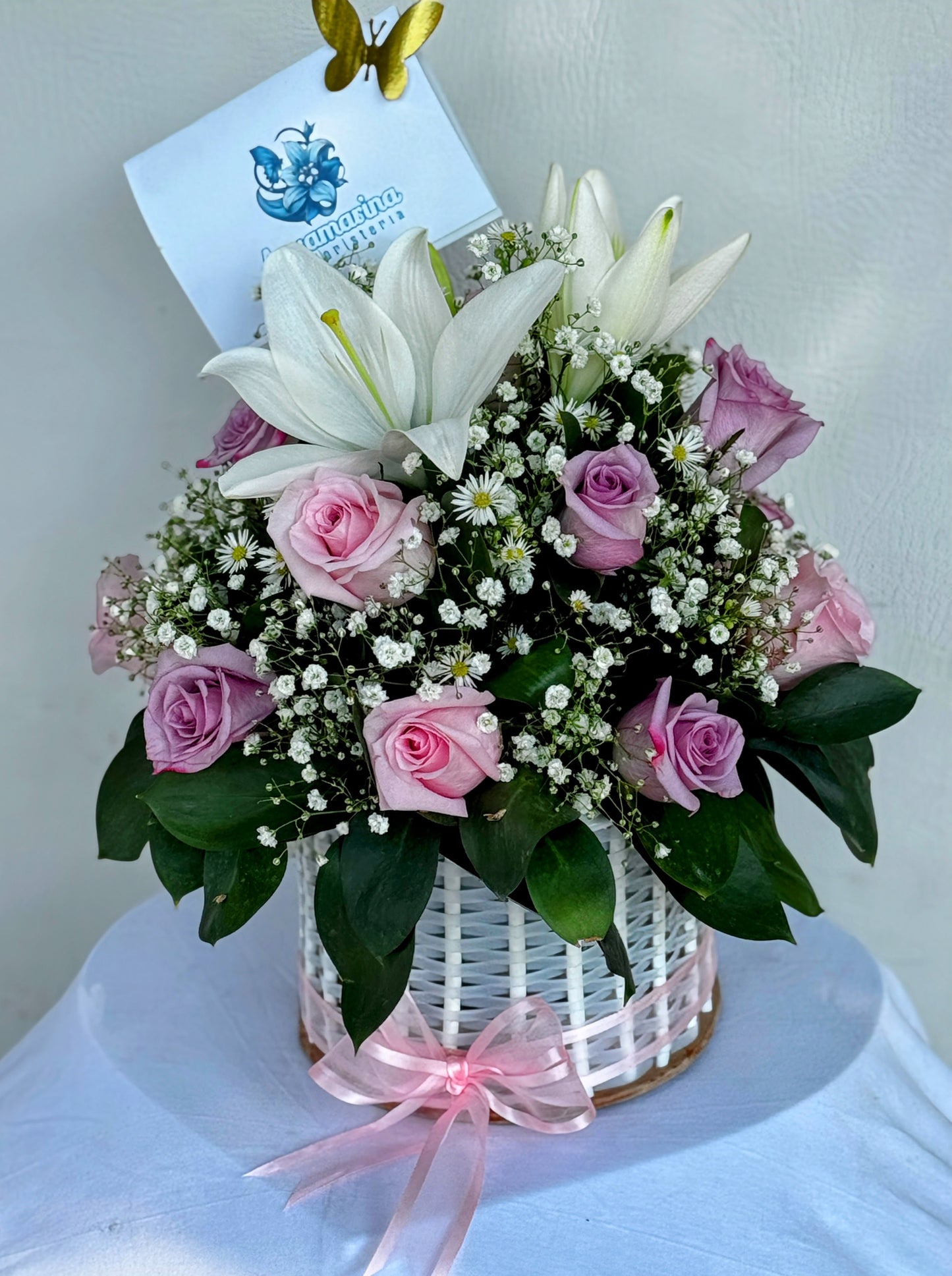 🌸Canasta tierna y elegante 🌸✨