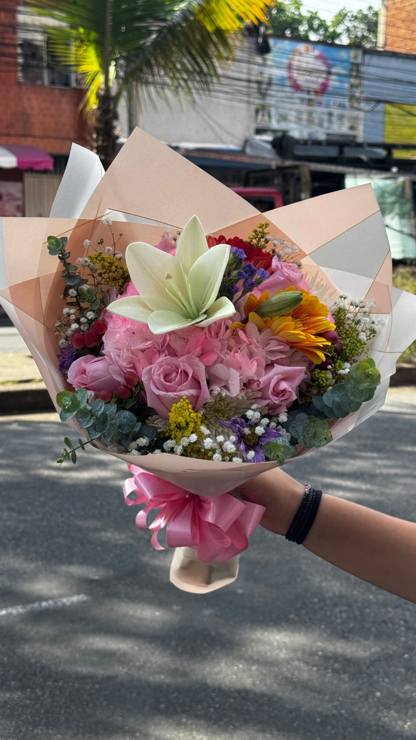 Bouquet, dulce, aurora