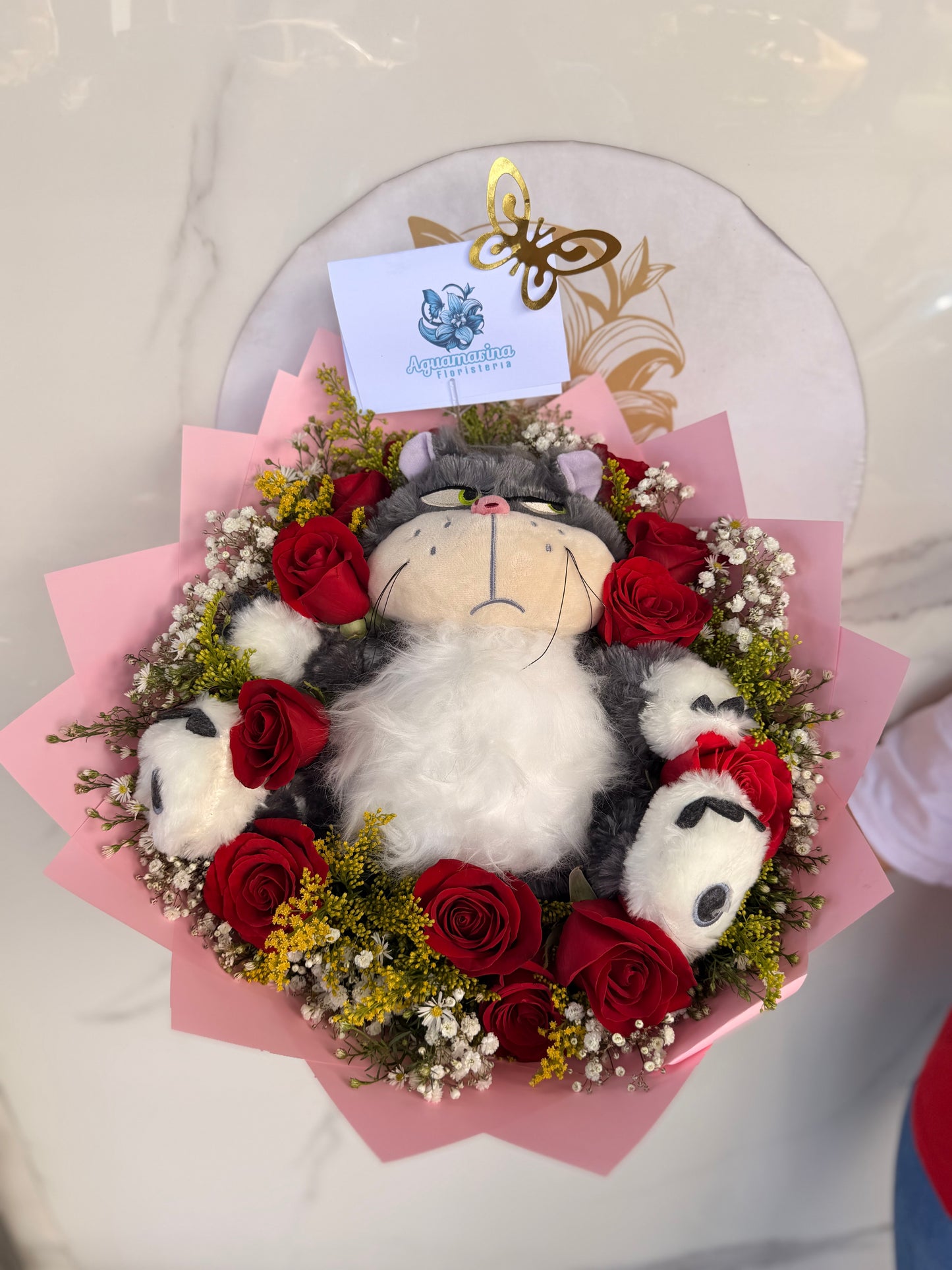 Abrazo de Rosas ❤️🌹🐱