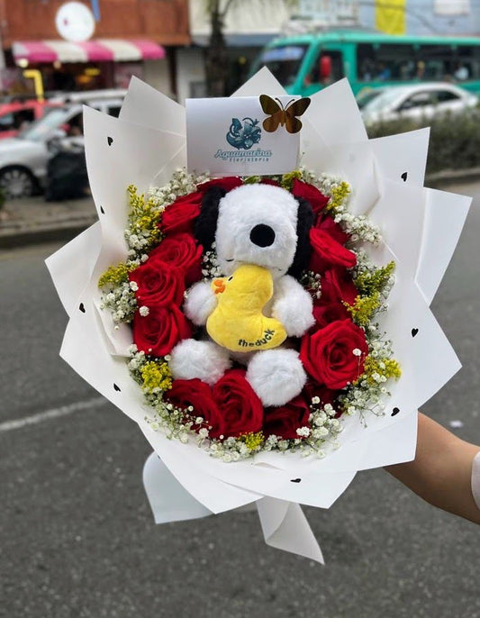 Abrazo de Rosas ❤️🌹🐱