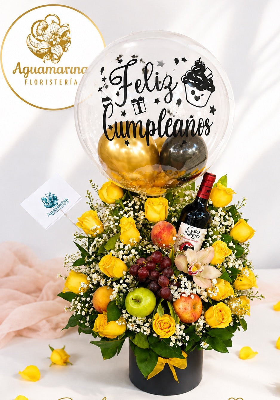 🌼 elegancia en dorado🍷🍇