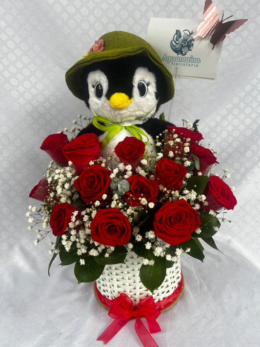 🐧￼pingüino enamorado ❤️